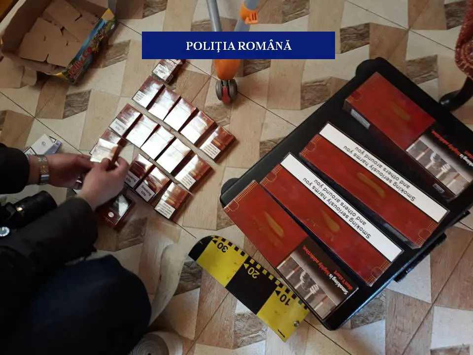 Viceprimarul unei comune din Dolj, printre persoanele reţinute pentru trafic de ţigări