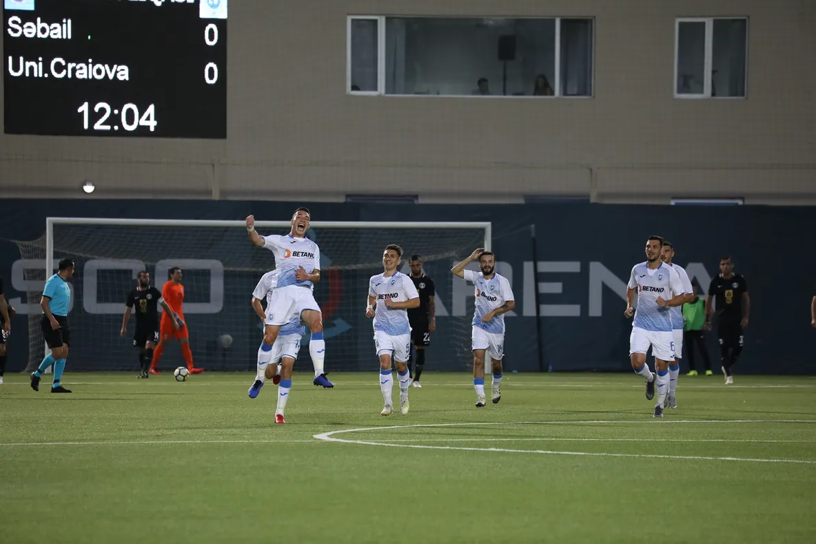 Craiova, aproape calificată în turul 2 al Europa League