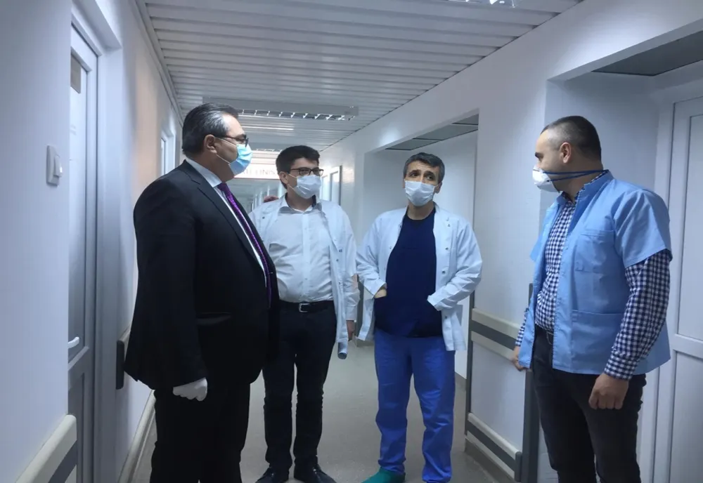 VIDEO. Etajul patru de la SCJU Craiova, pregătit pentru pacienți cu coronavirus 