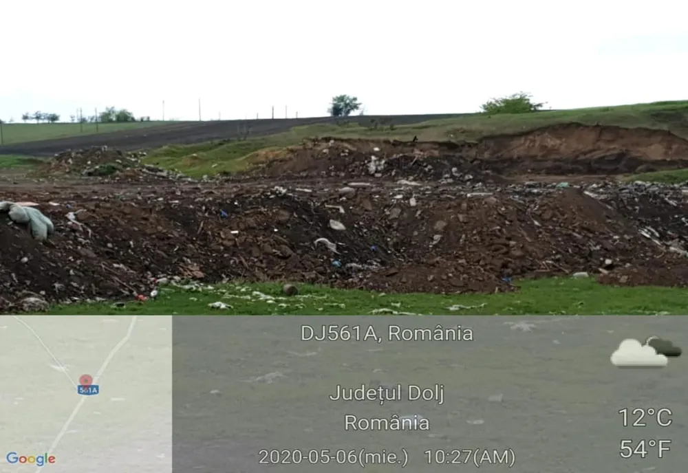 Primăria Plenița, amendată din cauza gunoaielor 