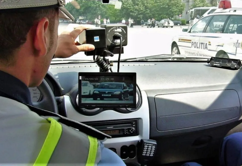 Tânăr băut, prins la volan cu peste 120 km/oră
