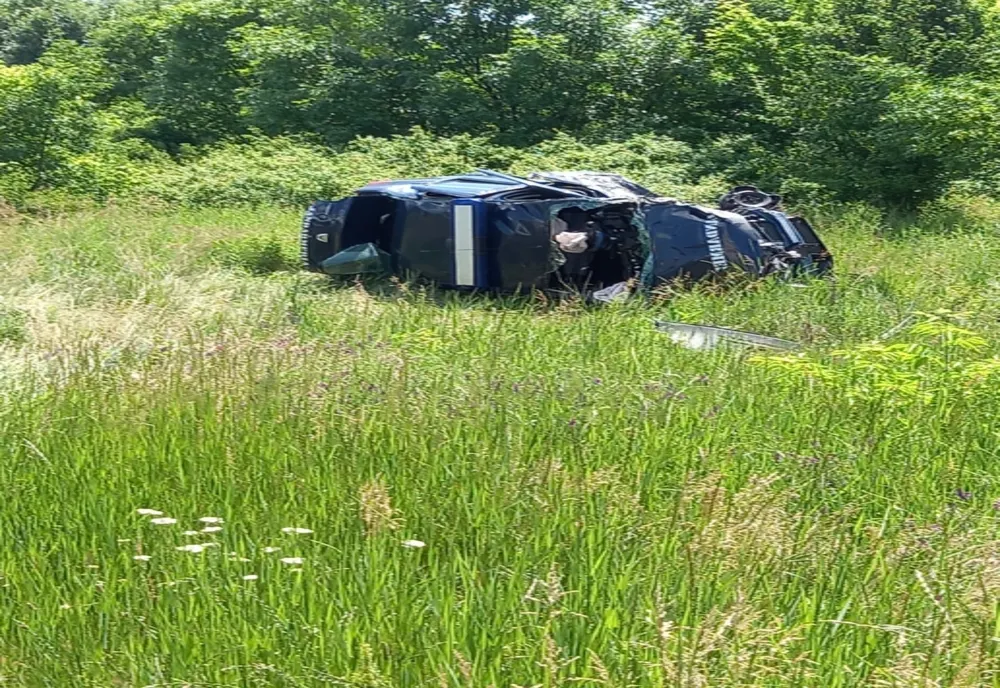 VIDEO: Accident mortal la Filiaşi, cu o autospecială de jandarmi implicată