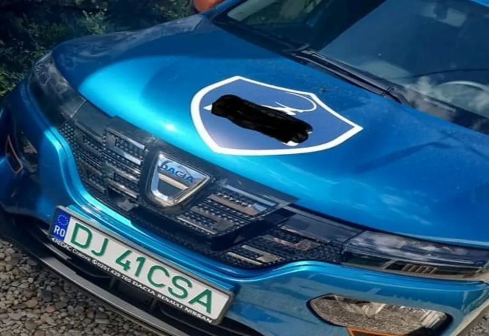 Primul număr de înmatriculare de culoare verde, eliberat în Dolj