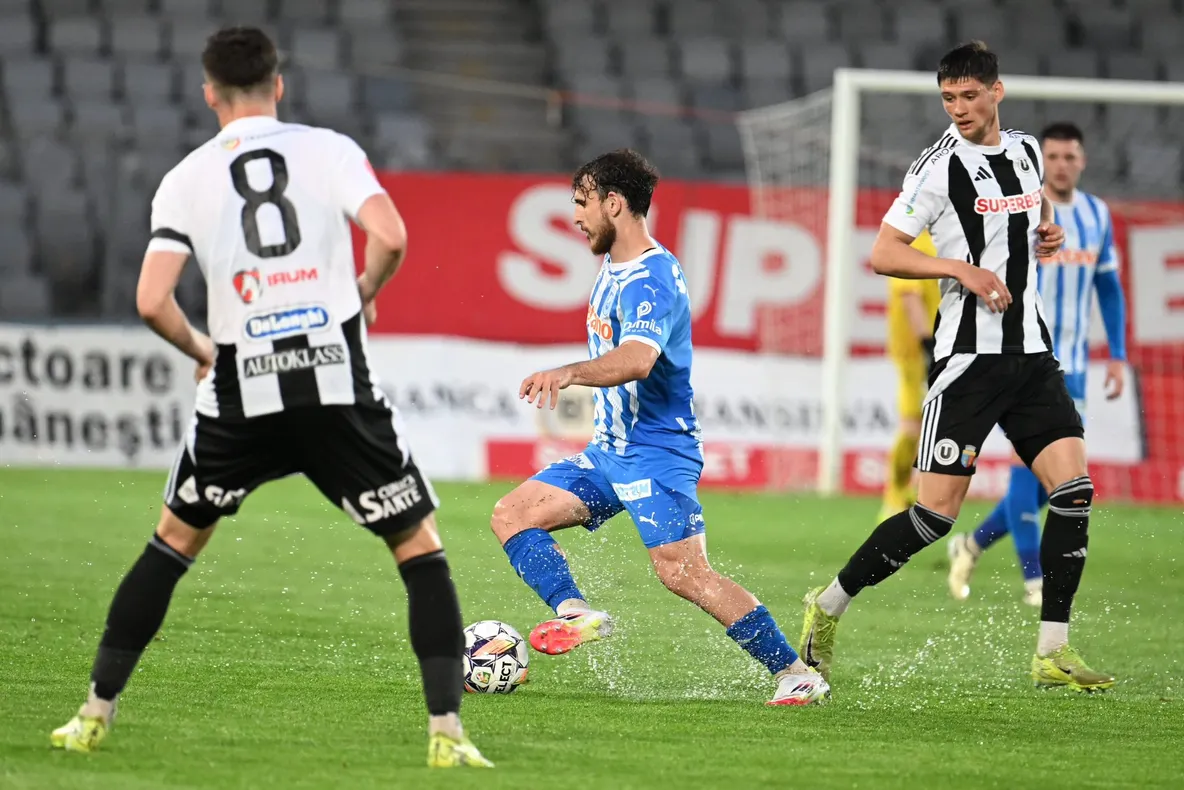 CRAIOVA PIERDE LA CLUJ ȘI ÎȘI POATE LUA ADIO DE LA TITLU