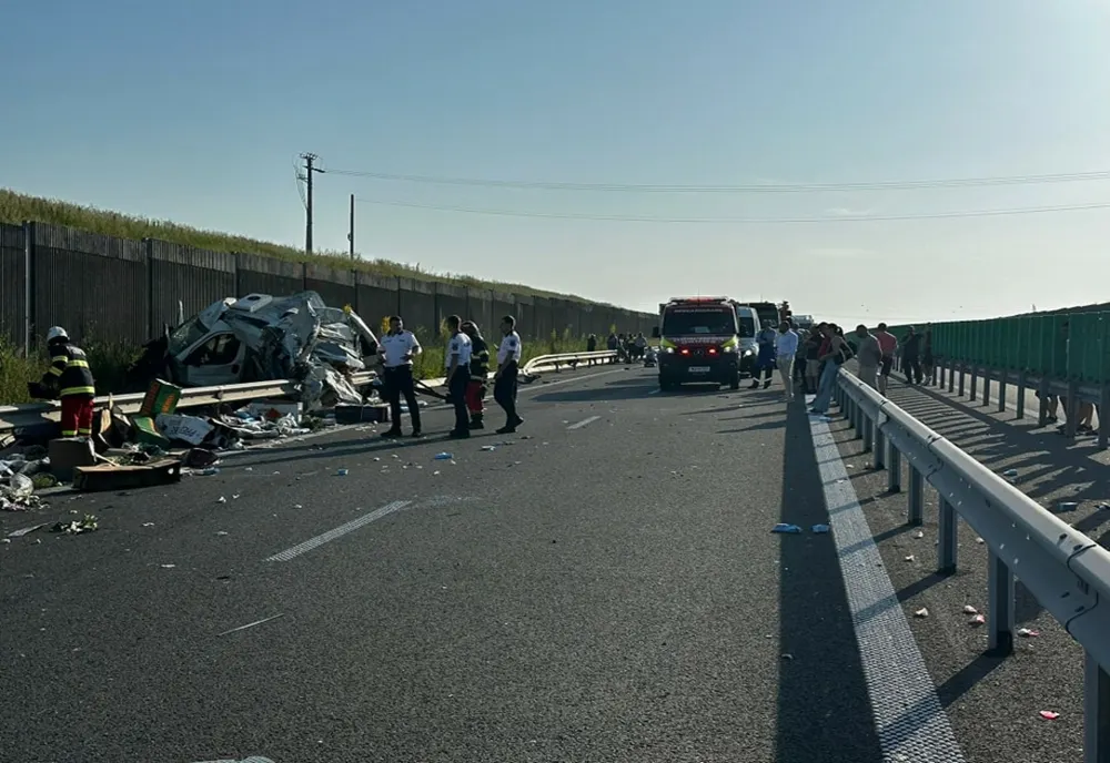 ACCIDENT GRAV PE DRUMUL EXPRES CRAIOVA - PITEȘTI. UN MORT ȘI UN RĂNIT GRAV, TRAFICUL DEVIAT 