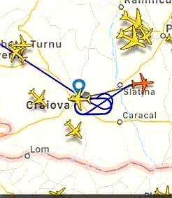 Două aeronave care vin de la Londra și Bruxelles nu pot ateriza la Craiova, din cauza ceții dense