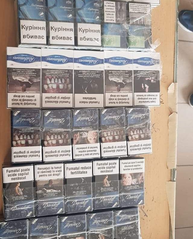 Mii de țigări de contrabandă, confiscate de jandarmi în Craiova