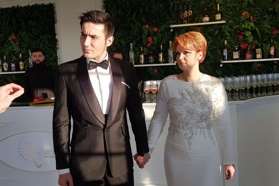 Câți bani au făcut, la nuntă, Claudiu Manda și Lia Olguța Vasilescu