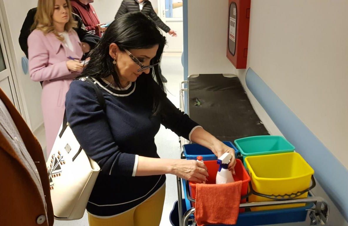 Sorina Pintea, vizită la Spitalul de Psihiatrie Poiana Mare din Dolj