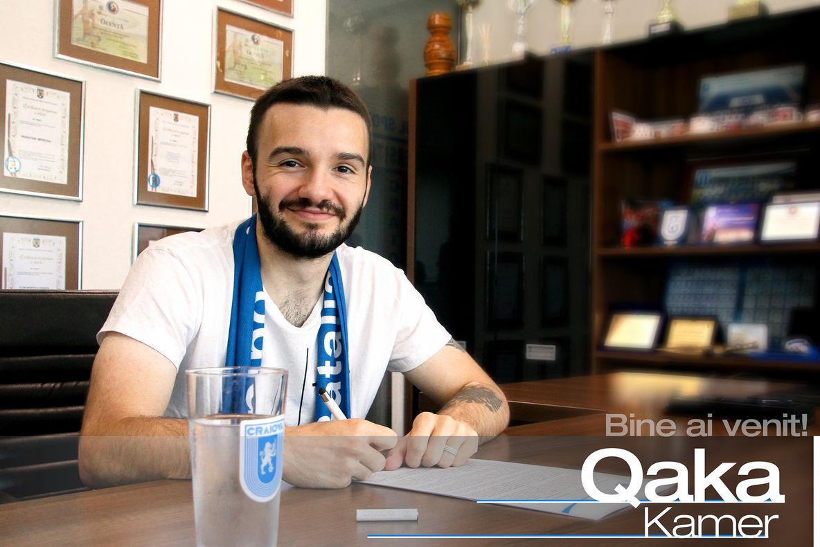 Kamer Qaka a semnat cu Universitatea Craiova