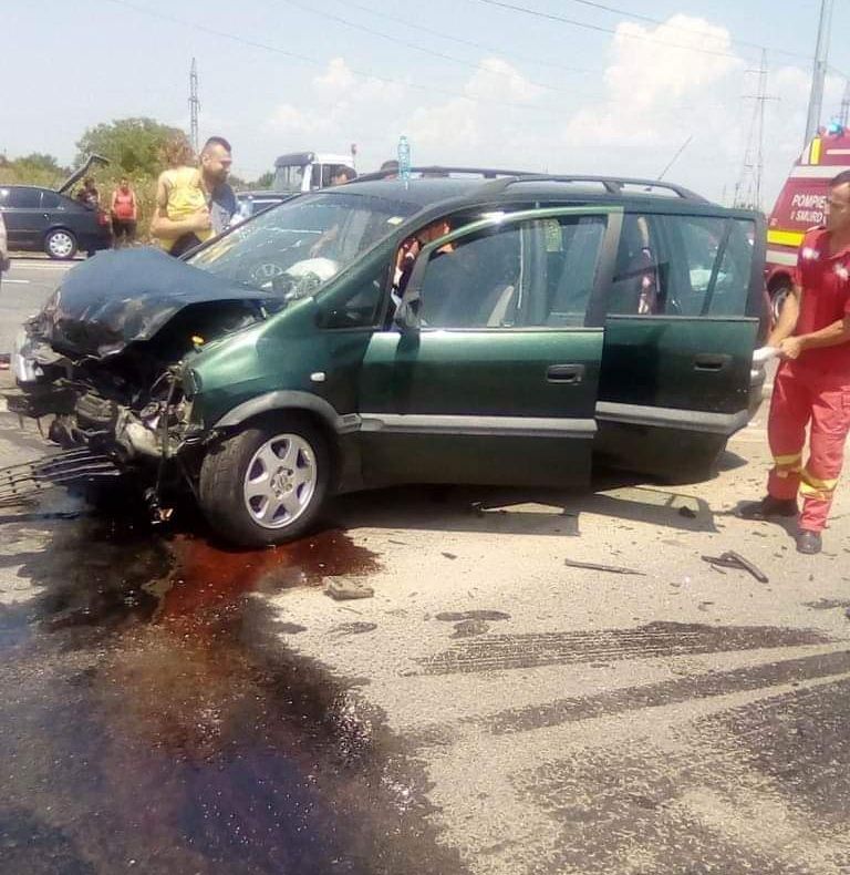 Șofer din Calafat, implicat în accident pe ruta de ocolire a municipiului Caracal