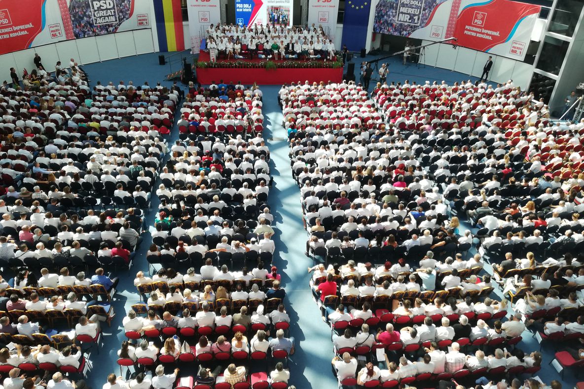 Alegeri cu ușile închise la PSD Dolj. Dăncilă a dat presa afară din sală