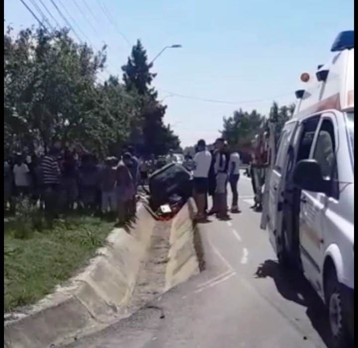 Sfârşit tragic pentru un tânăr din Dolj. A murit după ce a lovit cu maşina un cap de pod - VIDEO