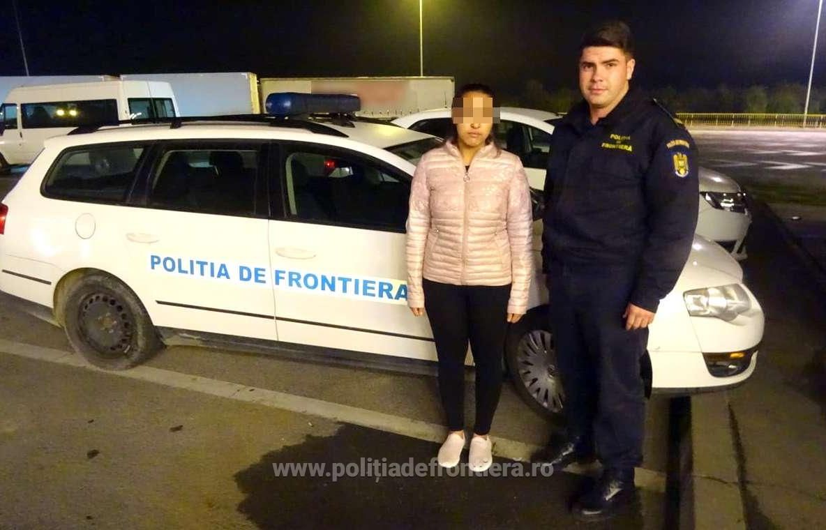 Adolescentă de 17 ani, din Bulgaria, prinsă cu buletin fals la Frontiera Calafat