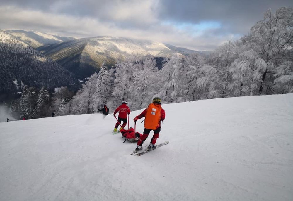 Zi de coșmar pentru Salvamont. 96 de solicitări pentru intervenție, în toată țara