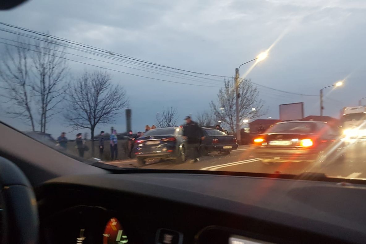 Accident în zona aeroportului din Craiova