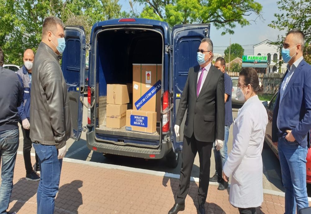 O nouă donație către Spitalul Clinic Județean de Urgență Craiova. Aparat performant de testare și 3.000 de teste