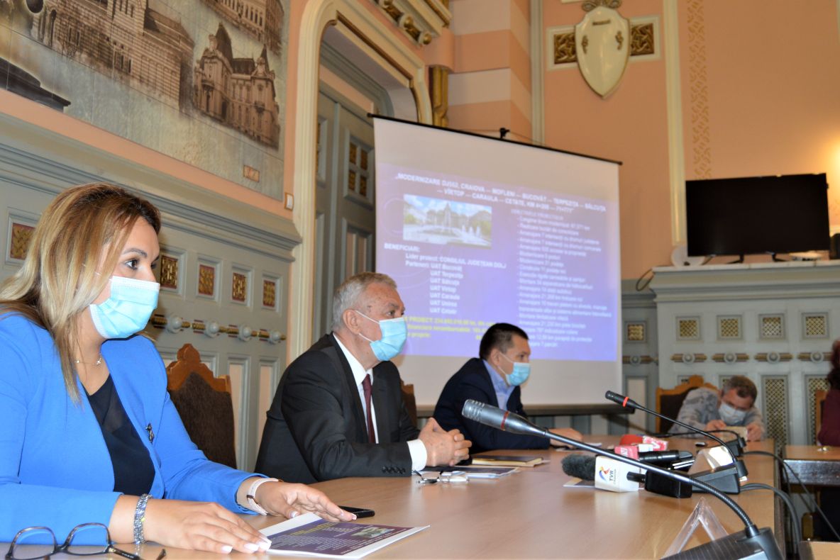 Modernizarea drumului Craiova-Cetate ia startul de astăzi