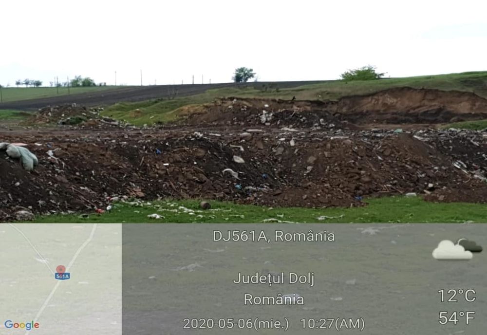 Primăria Plenița, amendată din cauza gunoaielor 