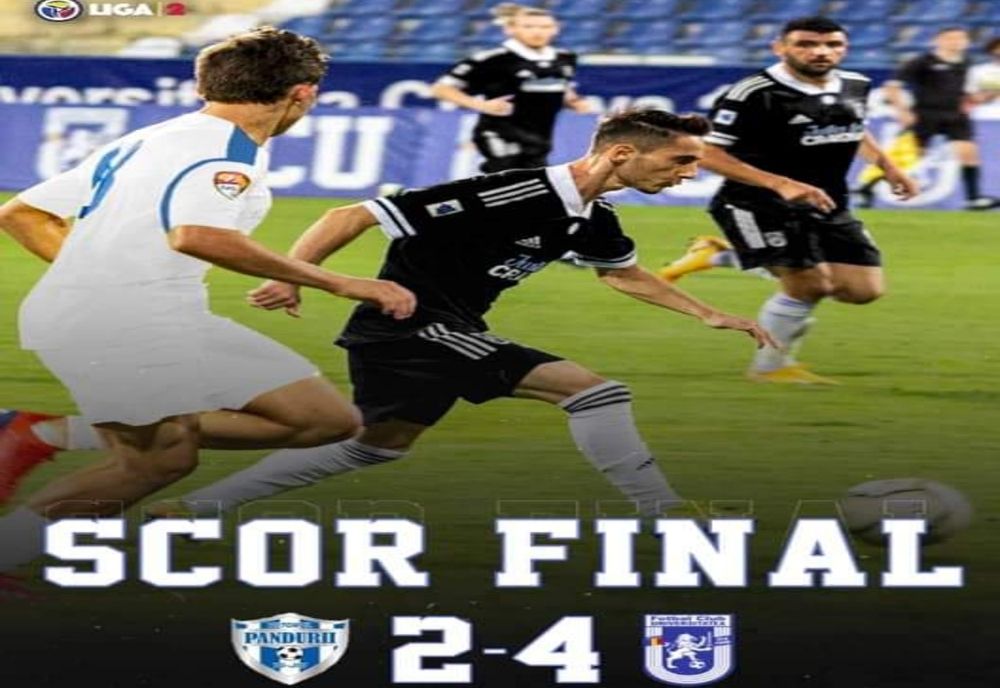  FC U Caiova s- a impus în fața Viitorul Pandurii Târgu Jiu      