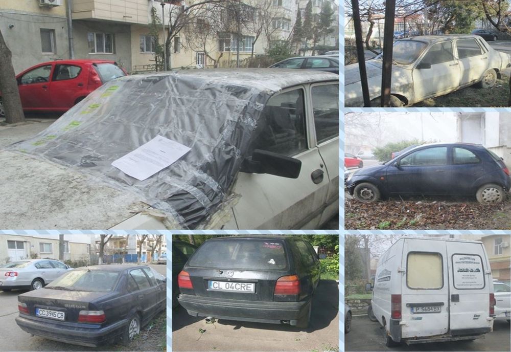 La Craiova, a început ridicarea autoturismelor abandonate