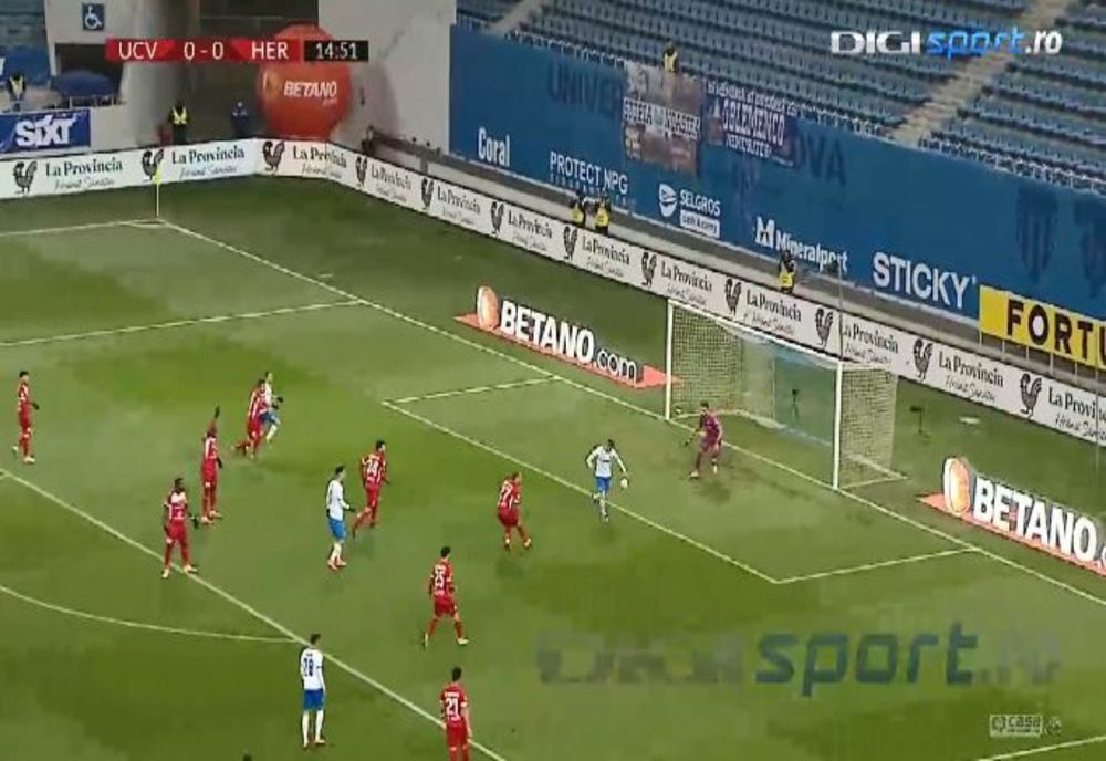 VIDEO Hermannstadt, învinsă la Craiova