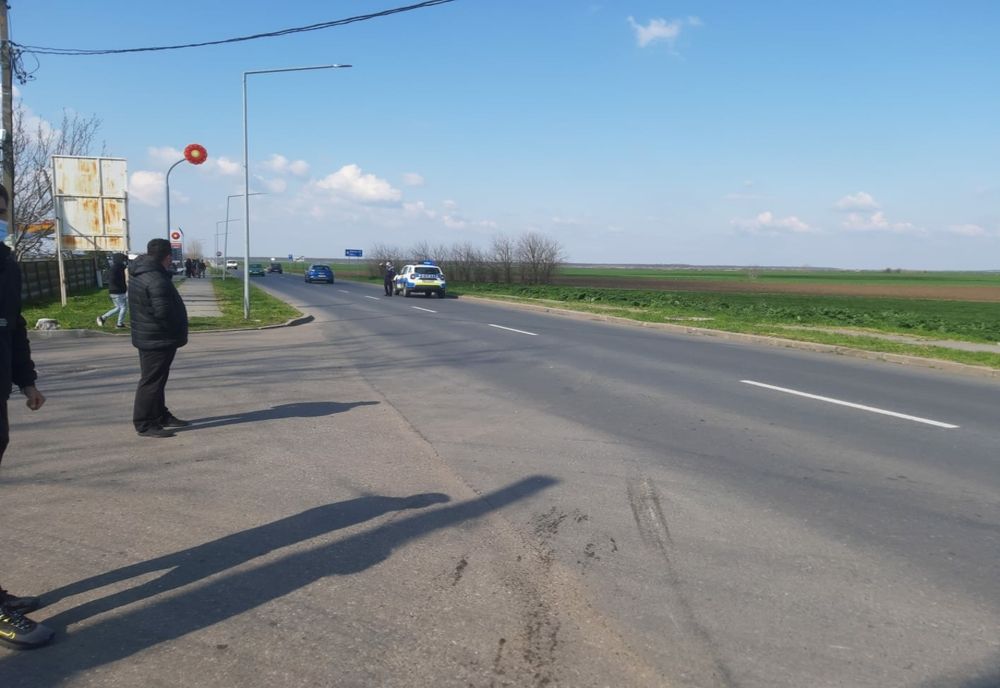 VIDEO. Un bărbat a murit într-un accident rutier, la Segarcea