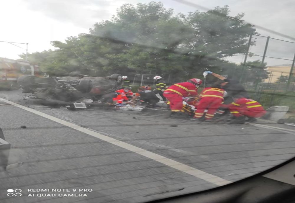 VIDEO de pe camerele de supraveghere cu accidentul din Dolj