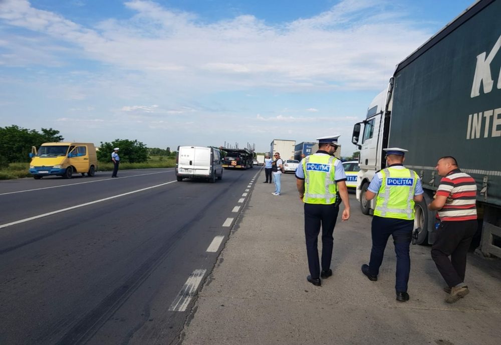 VIDEO | Razie de amploare Poliţia cu RAR, pe drumurile naţionale din Dolj