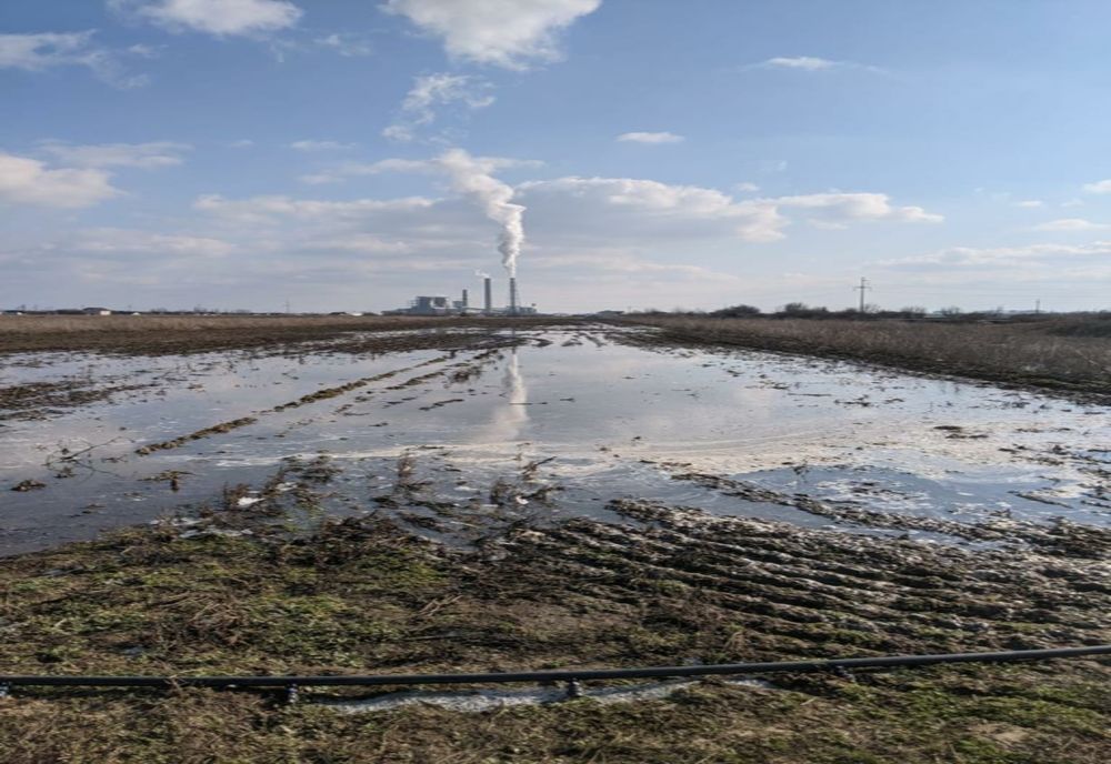 Craiova: Terenuri agricole distruse de avariile CET II