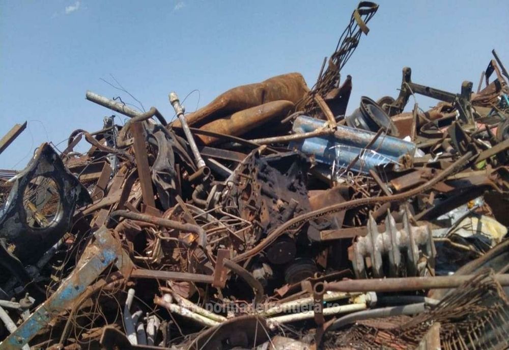 Mai mult de jumătate de tonă de deşeuri, în Vama Calafat