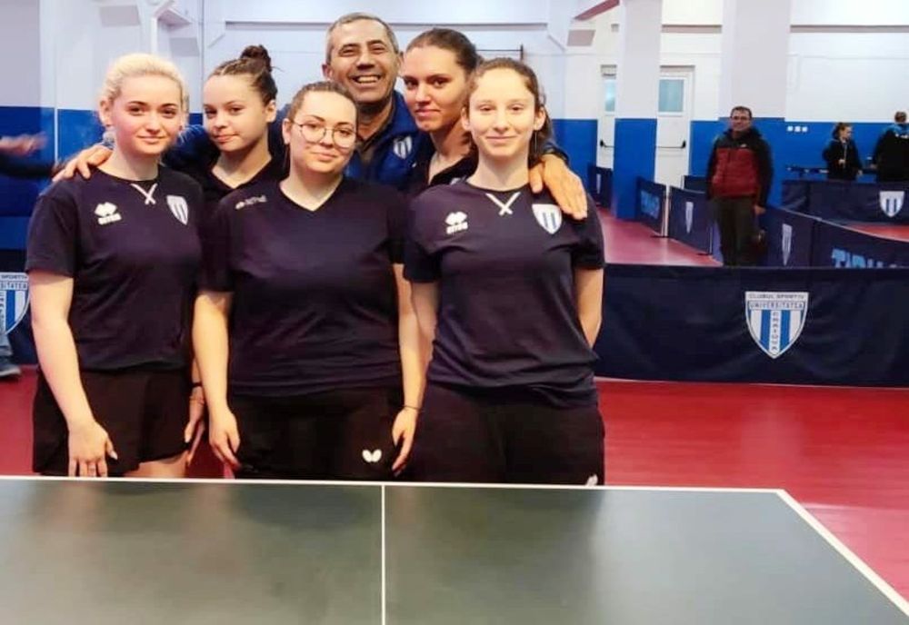 CSU Craiova învinge CSC Dumbrăviţa la tenis de masă (F), în manşa tur a barajului de promovare în Divizia A