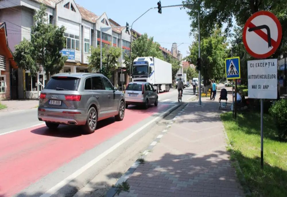 Trafic rutier îngreunat, în zona Balş, din cauza unor semafoare defecte