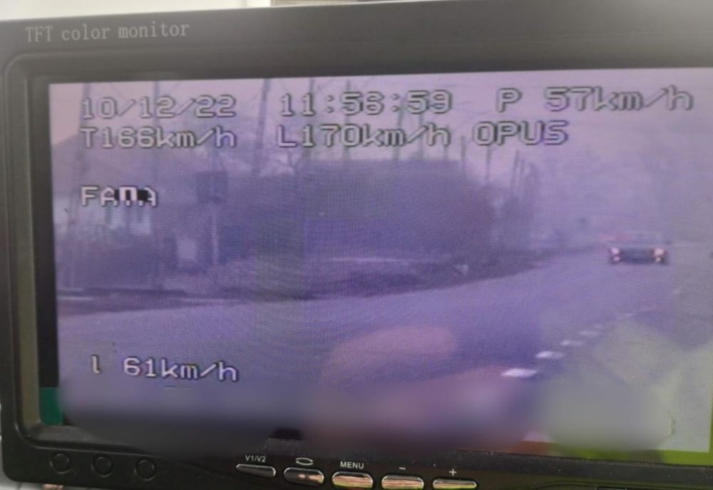 Şofer din Dolj, luat de radar în Mehedinţi. Ce viteză avea