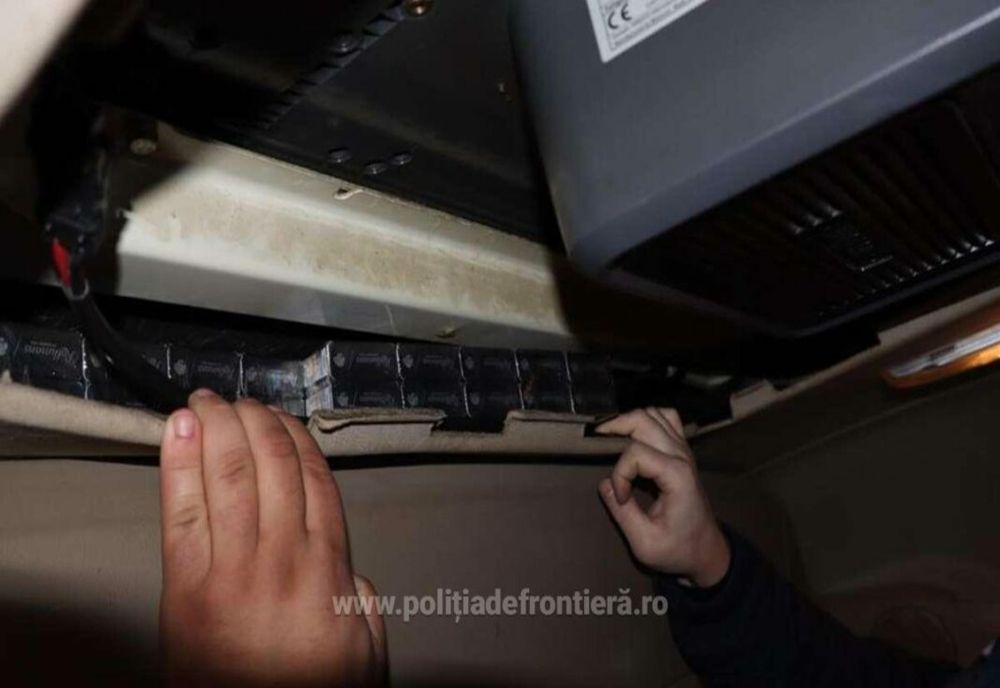 Şofer bulgar, prins în Vama Calafat cu aproape 12.000 de pachete de țigări de contrabandă