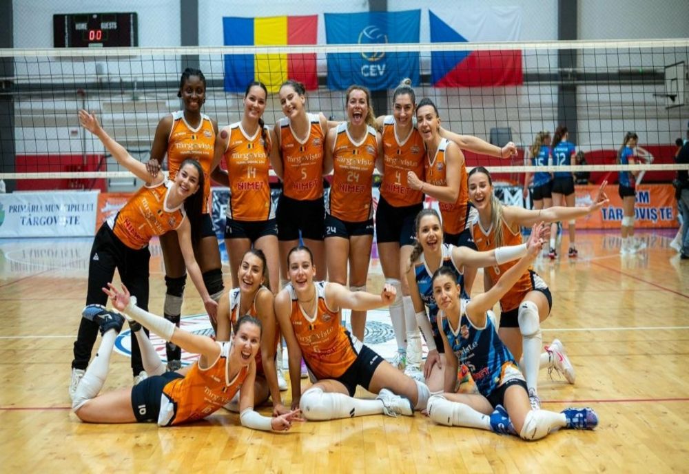 VICTORIE PENTRU CSM TÂRGOVIȘTE ÎN CUPA CHALLENGE LA VOLEI FEMININ