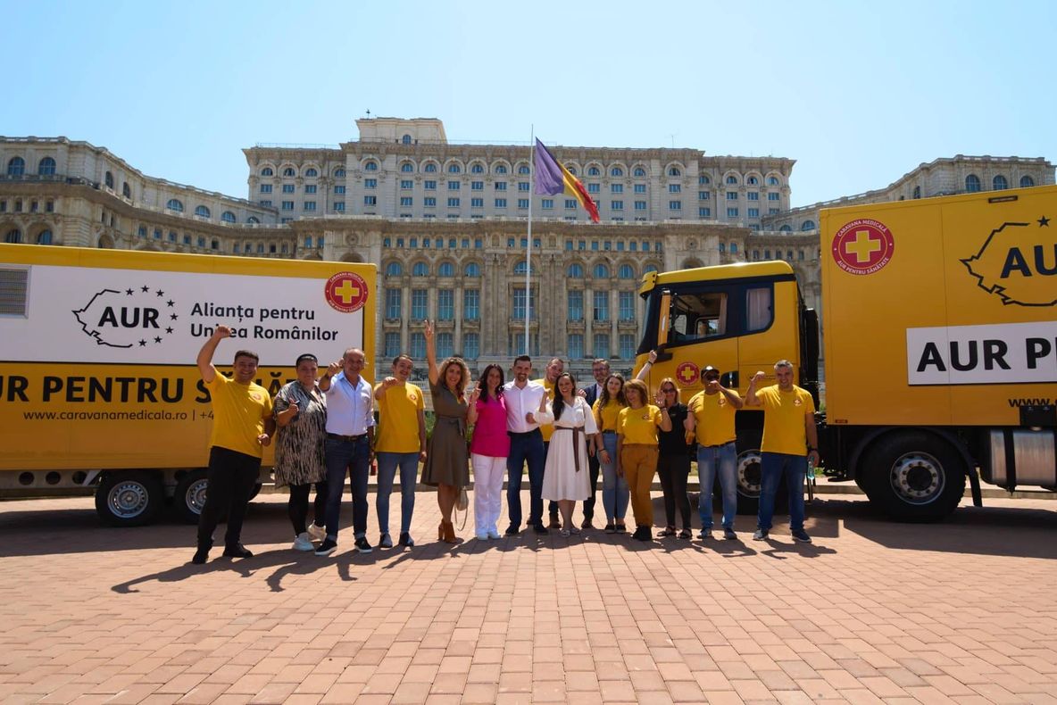 CARAVANA MEDICALĂ AUR A PORNIT DIN NOU LA DRUM. PRIMA OPRIRE: COMUNA LEU DIN JUDEȚUL DOLJ