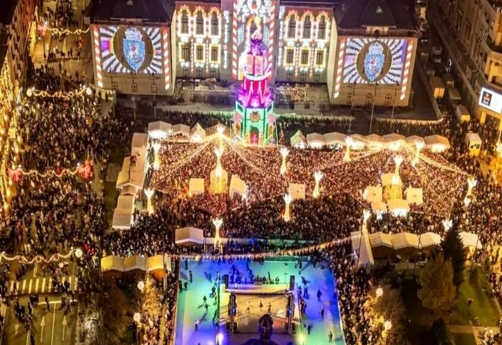Primăria Craiova prelugeşte durata Târgului de Crăciun până la 11 ianuarie 