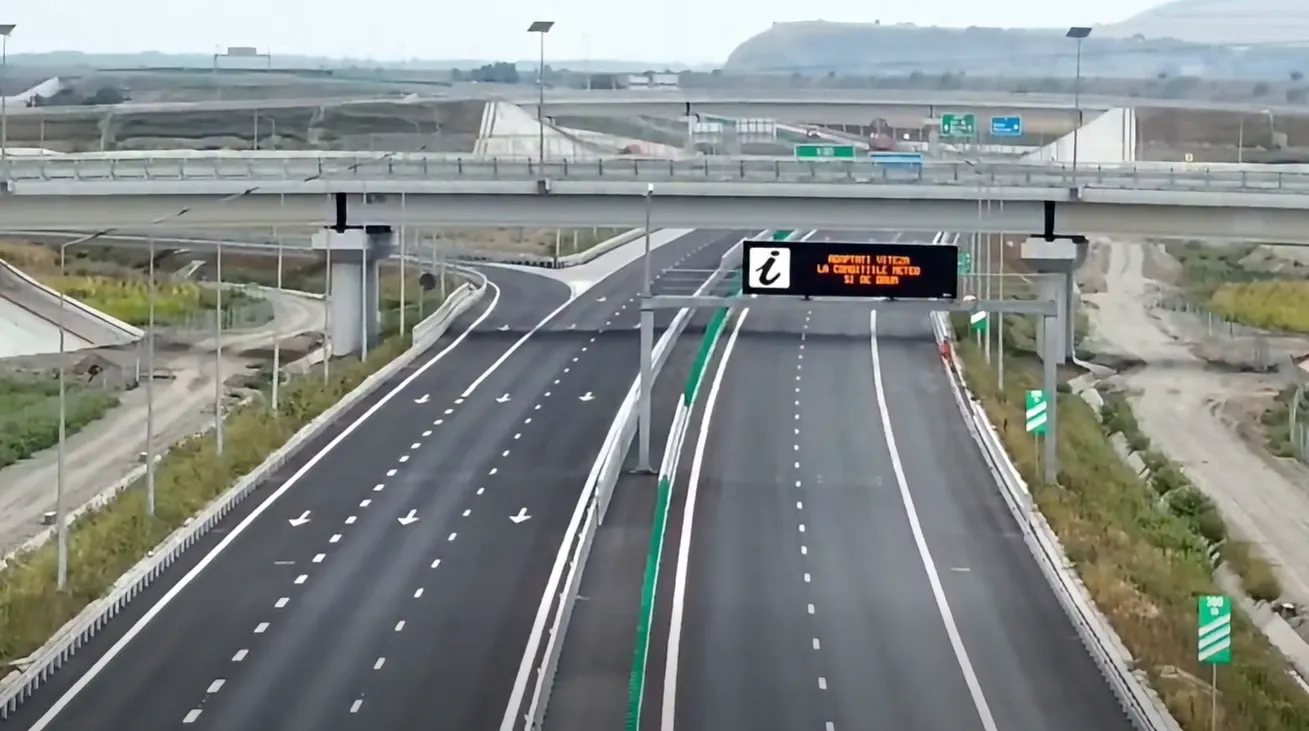 Încă 47 de kilometri din Autostrada Moldovei se deschid luni. Câți kilometri de A7 vor fi circulabili