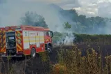 Incendiile fac ravagii în județul Dolj. Zeci de hectare de vegetație uscată și culturi agricole au fost mistuite de flăcări