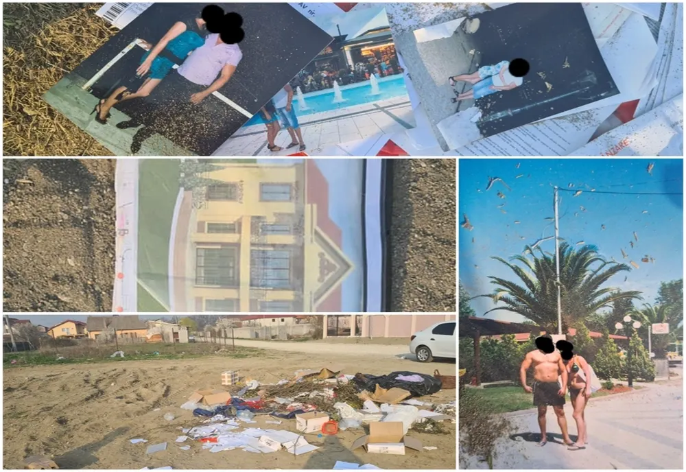 Amendă de 20.000 pentru că au aruncat gunoaie pe o stradă din Craiova. Identificaţi după fotografiile lăsate printre deşeuri