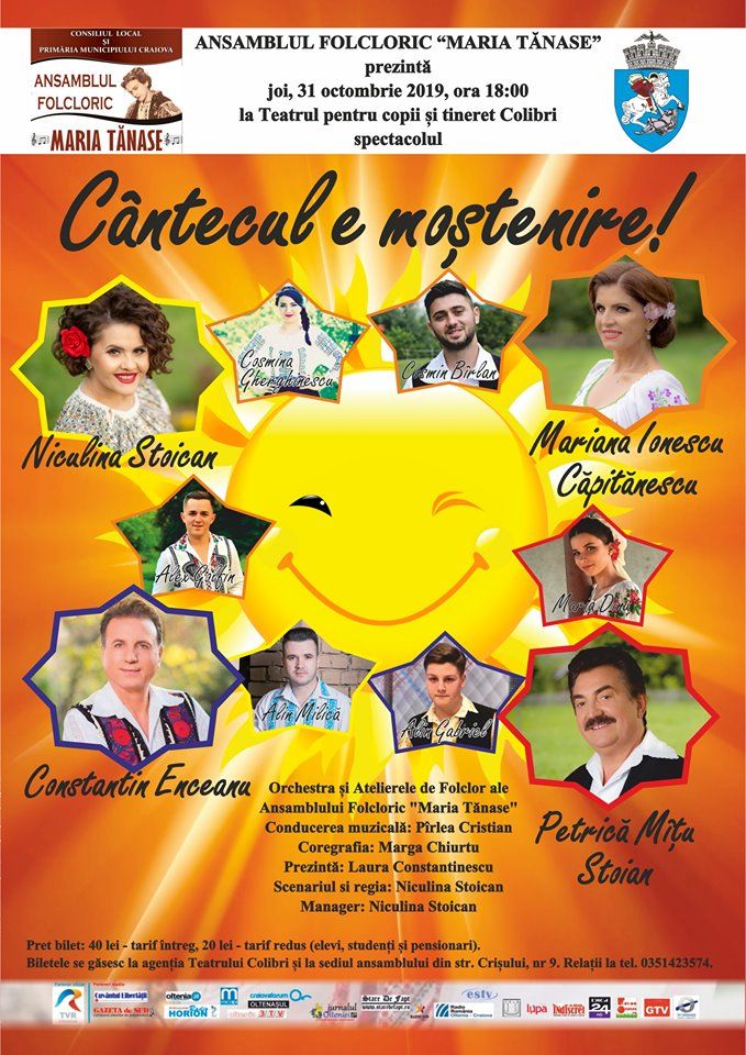 cantecul e mostenire