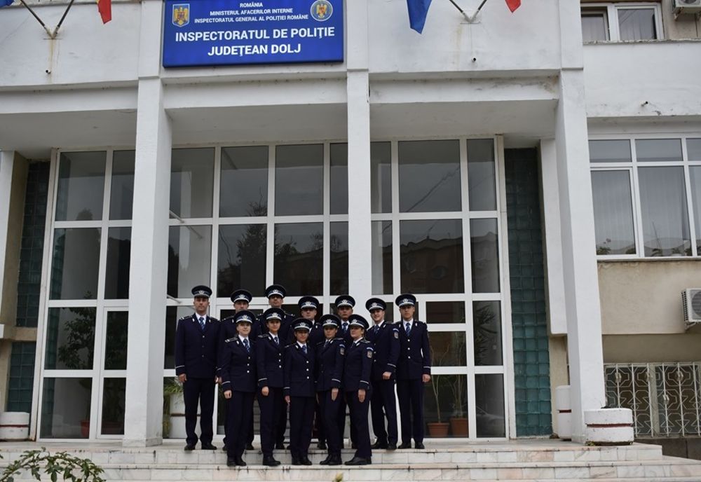 12 polițiști noi la IPJ Dolj