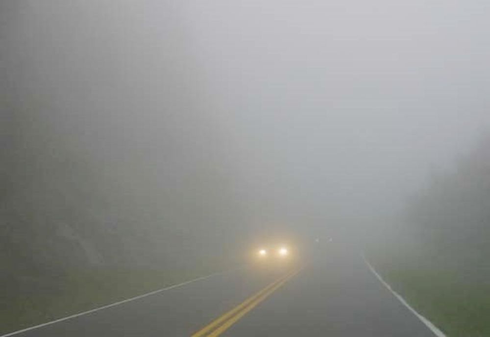 Ceață densă în județul Dolj 