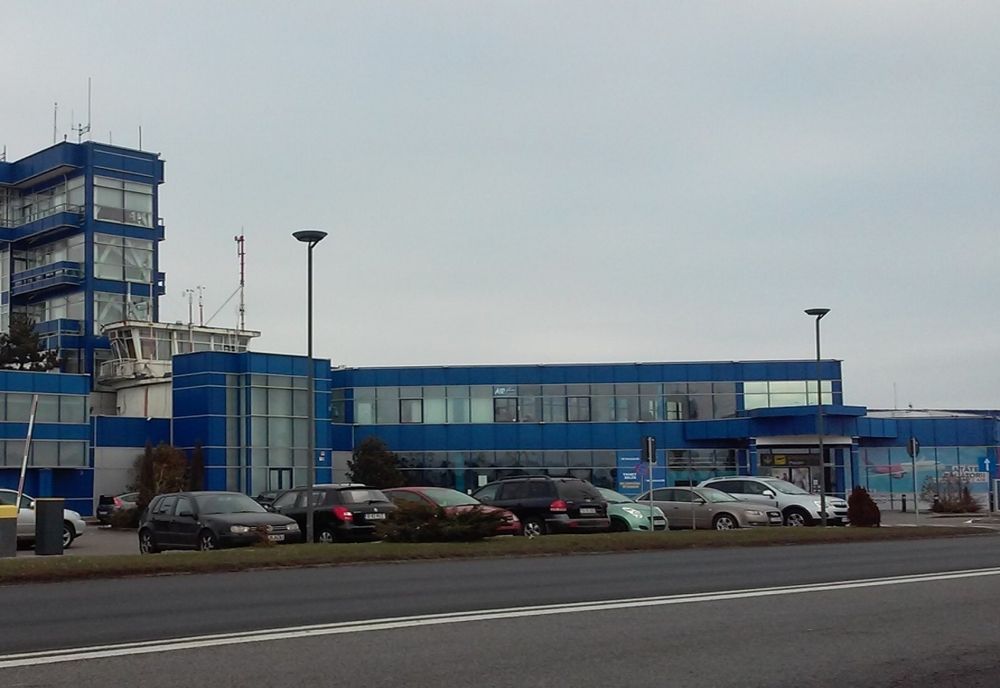 Sens giratoriu în zona Aeroportului Craiova