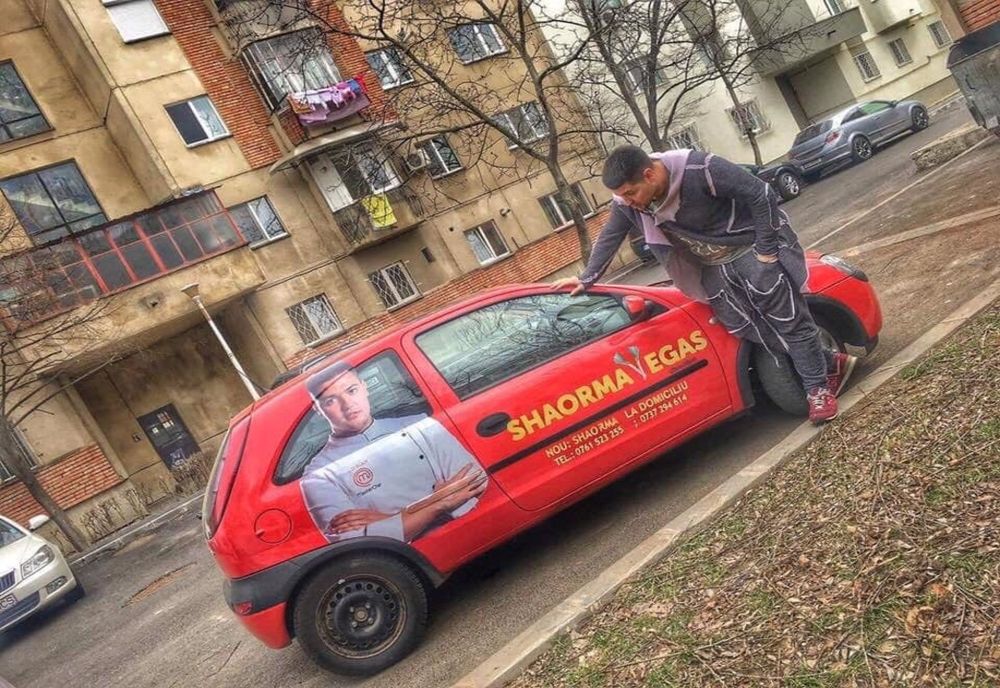 Craiova: Mașina pizzeriei aparținând lui Ciprian Ogarcă, câștigător Master Chef, furată 