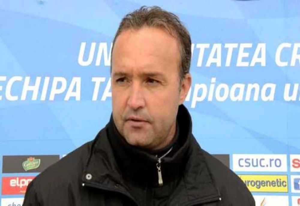 Corneliu Papură nu mai antrenează Universitatea Craiova 