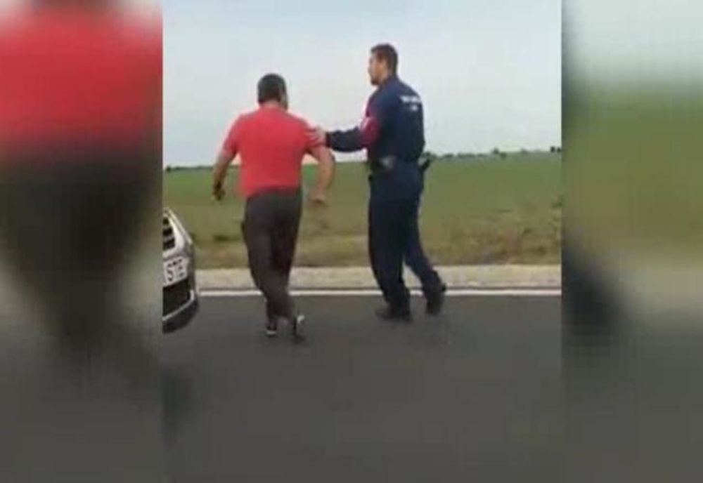 Român agresat de vameși maghiari - VIDEO