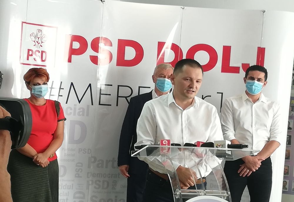 Vicepreședintele CJ Dolj, Cosmin Vasile, candidatul din partea PSD pentru Consiliul Județean Dolj