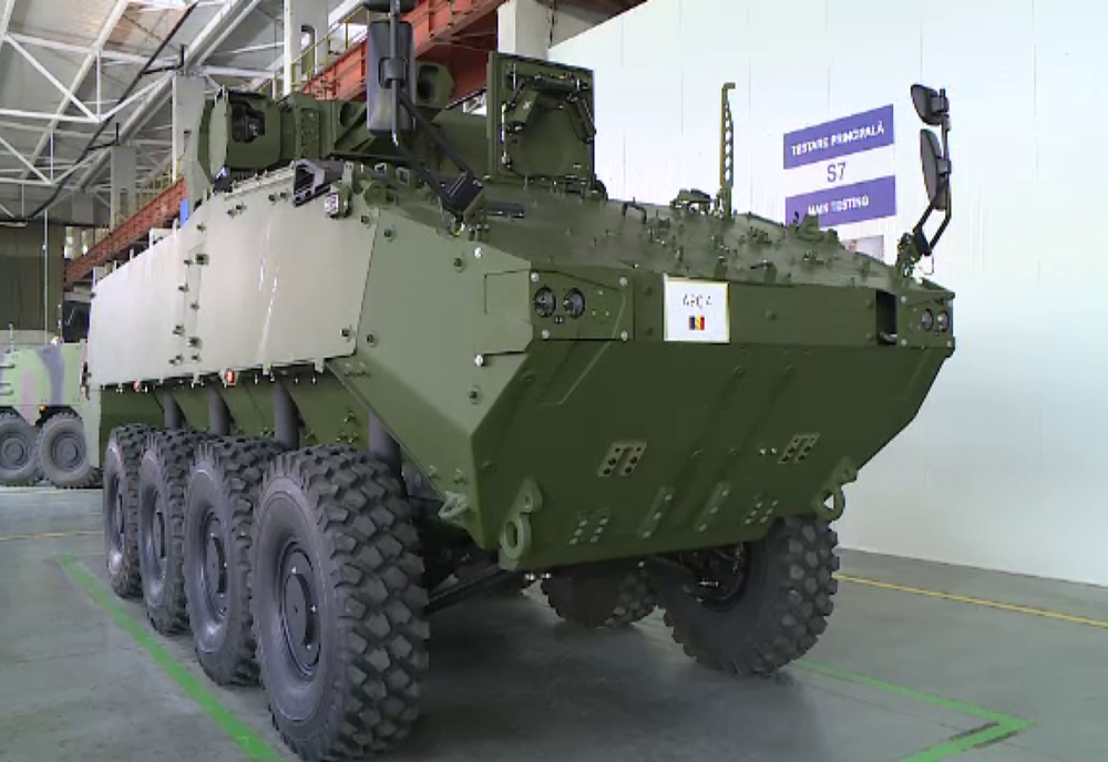 Transportoare blindate pentru Scorpionii Roşii de la Craiova